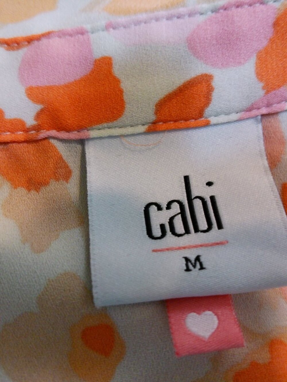 CABI BLOUSE SIZE MED GOOD CONDITION - Picture 8 of 8